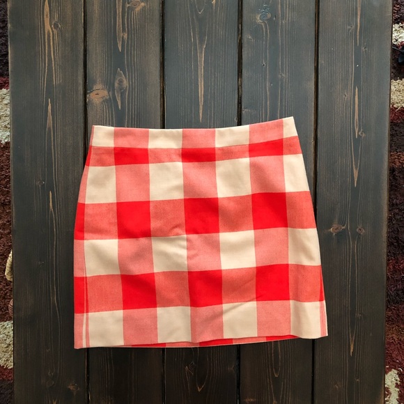 J. Crew Factory Dresses & Skirts - J. Crew Plaid Mini Skirt